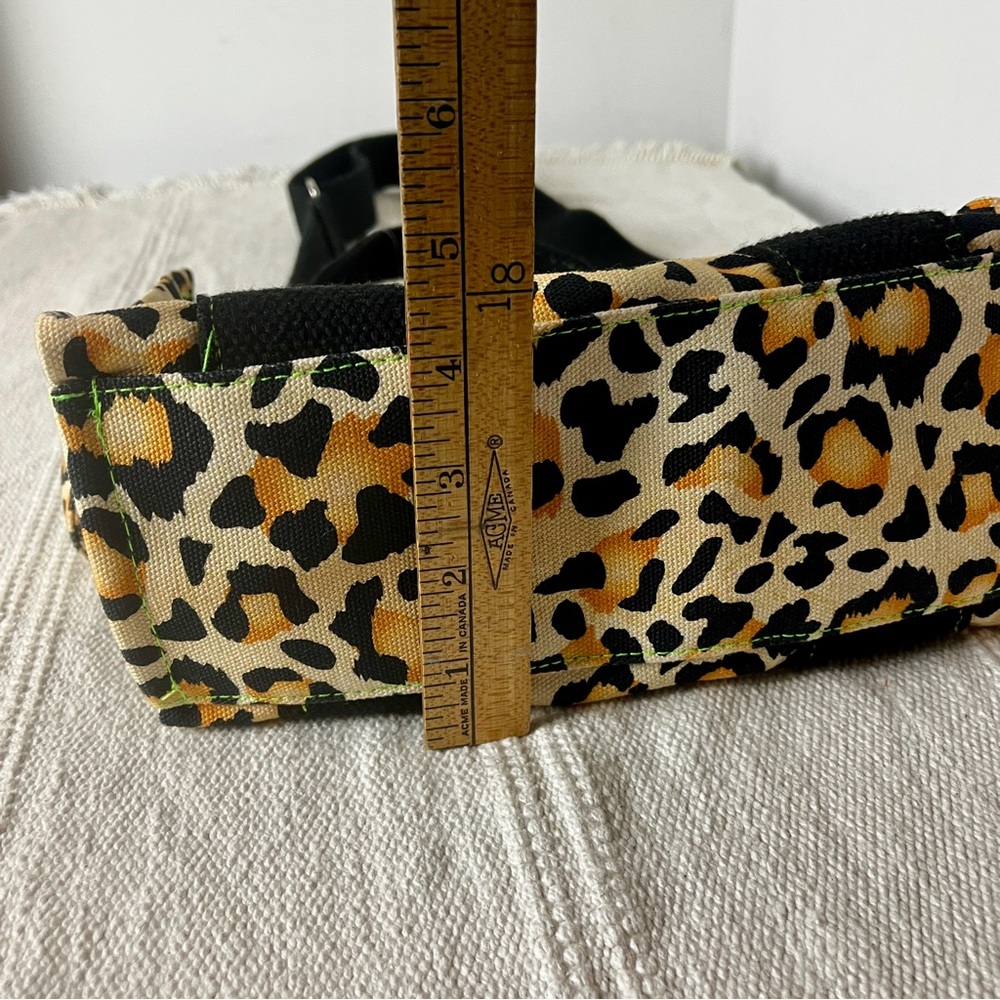 BDG Leopard Print Utility Tote Bag | Urban Outfitters Crossbody Strap - Picture 11 of 12